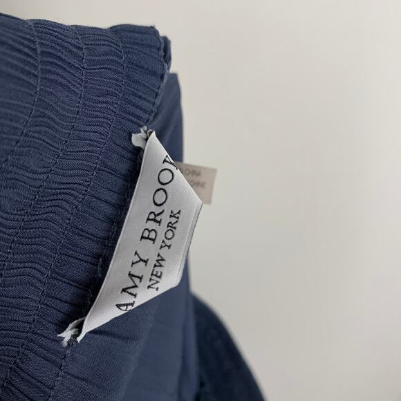 Ramy Brook Bamboo Tube Dress Knee Length Womens XS Blue - Picture 14 of 16